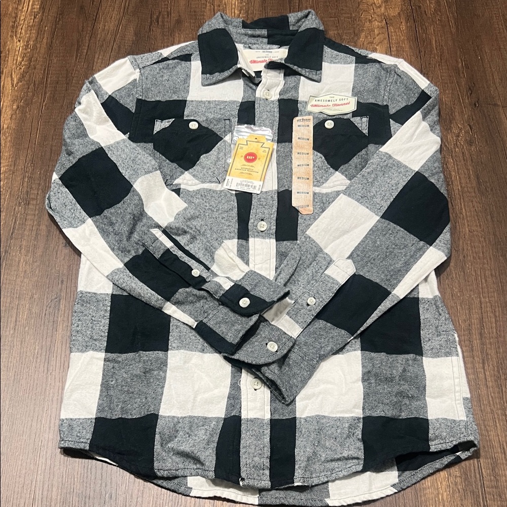Urban Pipeline‎ Black and White Checkered Jacket.  CAJA. #. 1